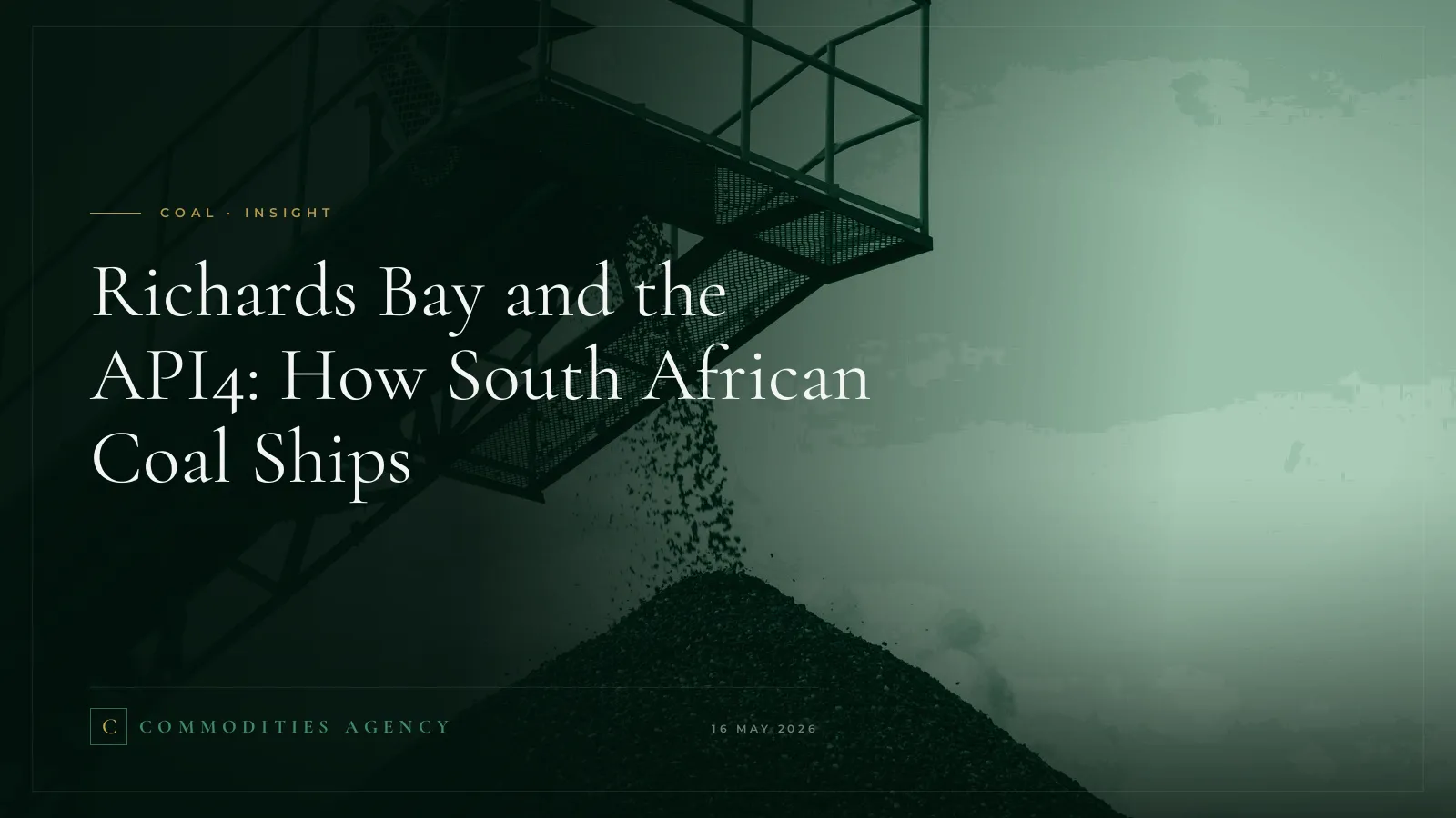 Richards Bay and the API4: How South African Coal Ships